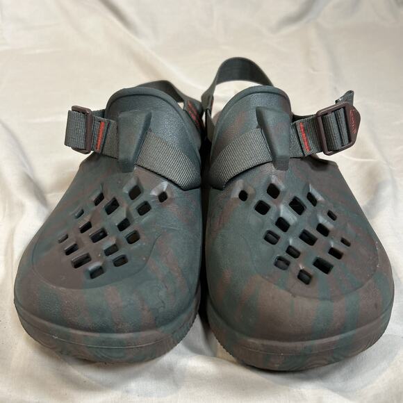 Chaco Chillos Clog M 10 Closed Toe Sandals Woodsy Growth JCH108635 Mens - Picture 9 of 9